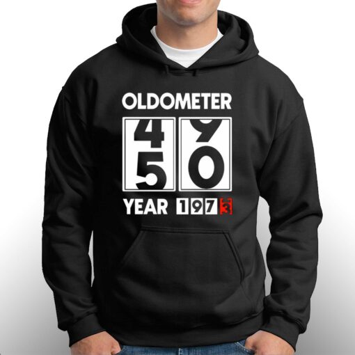 Oldometer 50 Year 1973 T-shirt