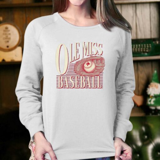 Ole Miss Baseball Stripes Sweatshirt