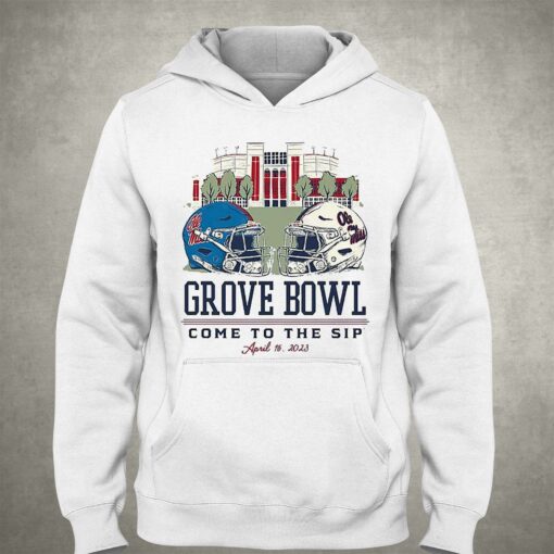 Ole Miss Rebels Grove Bowl Come To The Sip 2023 Shirt