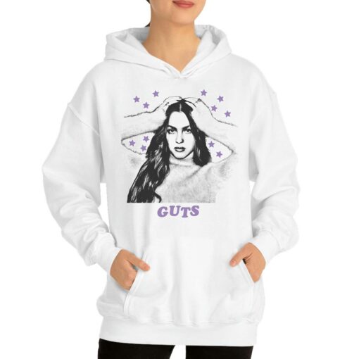 Olivia Rodrigo Guts White Shirt