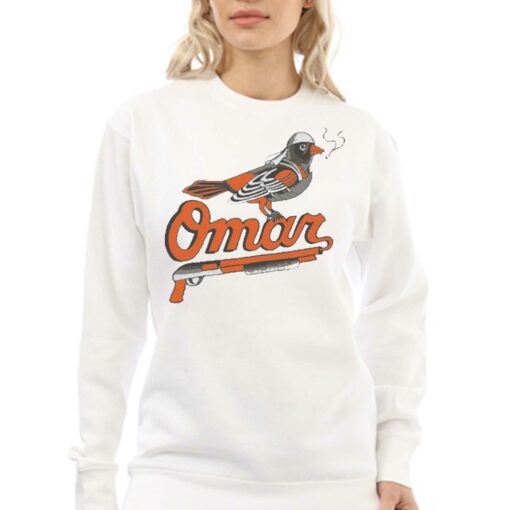 Omar Orioles The Wire Baltimore Oriole Shirt