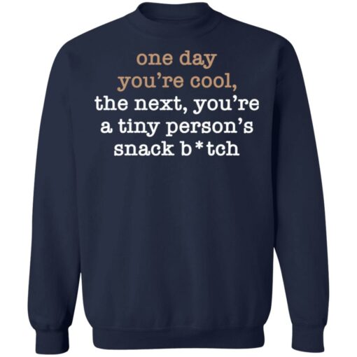 One Day You’re Cool The Next You’re A Tiny Person’s Snack Bitch Shirt