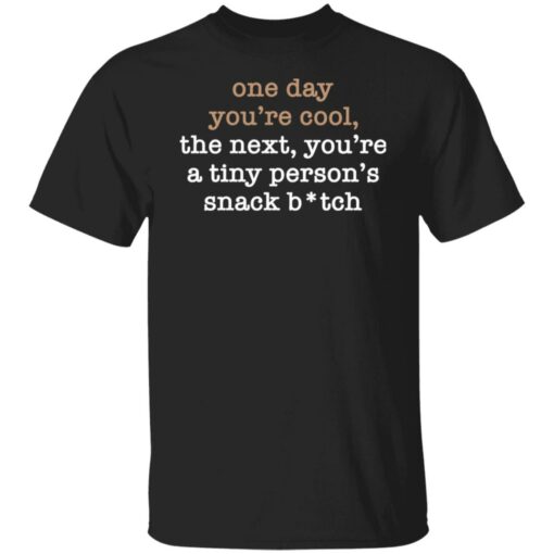 One Day You’re Cool The Next You’re A Tiny Person’s Snack Bitch Shirt