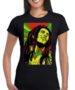 One Love Bob Marley The Legend Reggae Music Rastafarian T-shirt