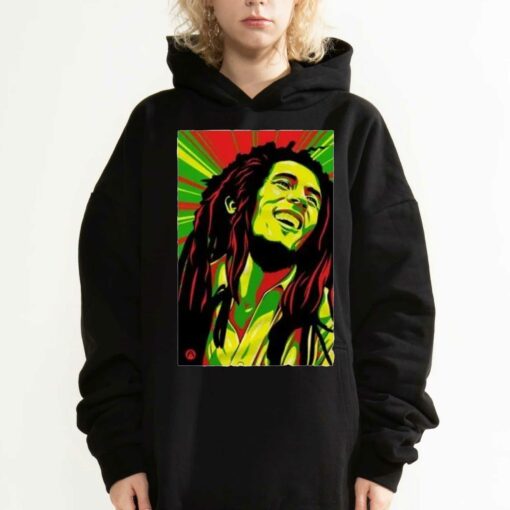 One Love Bob Marley The Legend Reggae Music Rastafarian T-shirt