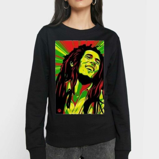 One Love Bob Marley The Legend Reggae Music Rastafarian T-shirt