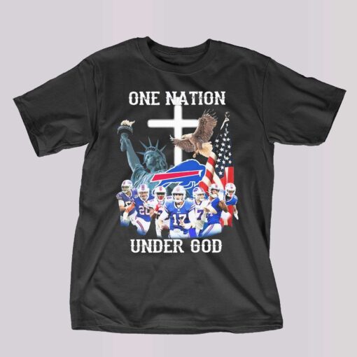 One Nation Under God Buffalo Bills 2023 Shirt