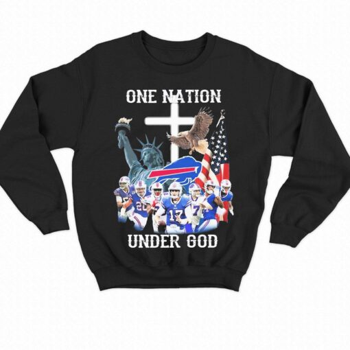 One Nation Under God Buffalo Bills 2023 Shirt