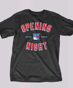 Opening Night New York Rangers 2023-2024 T-shirt Opening Night New York Rangers 2023-2024 T-shirt