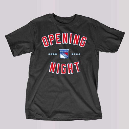 Opening Night New York Rangers 2023-2024 T-shirt