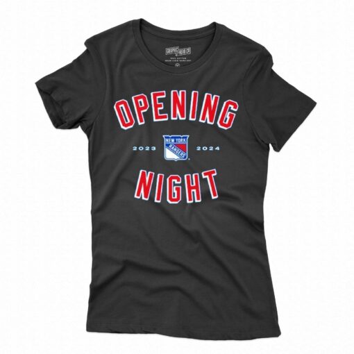 Opening Night New York Rangers 2023-2024 T-shirt