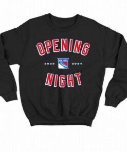 Opening Night New York Rangers 2023 2024 T shirt 4