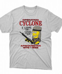 Operation Cyclone Afghanistan 1979-1992 Shirt Operation Cyclone Afghanistan 1979-1992 Shirt