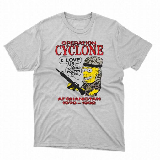 Operation Cyclone Afghanistan 1979-1992 Shirt