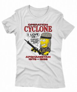Operation Cyclone Afghanistan 1979-1992 Shirt Operation Cyclone Afghanistan 1979-1992 Shirt