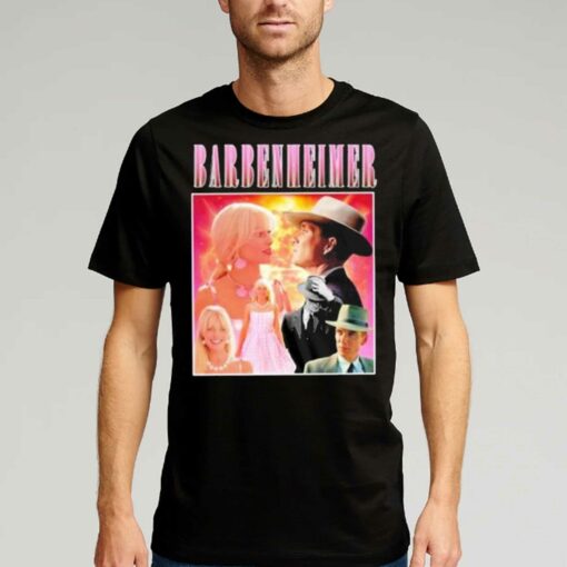 Oppenheimer And Barbie Movie Shirt