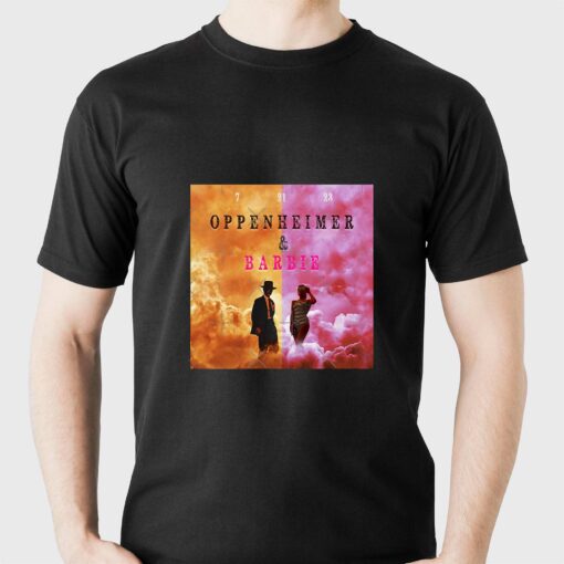 Oppenheimer Barbie Crossover In Cinema 2023 Essential T-shirt