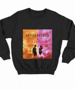 Oppenheimer Barbie Crossover In Cinema 2023 Essential T-shirt 3 Oppenheimer Barbie Crossover In Cinema 2023 Essential T shirt 4