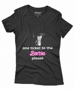 Oppenheimer One Ticket To The Barbie Please T-shirt