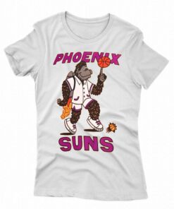 Orange Phoenix Suns Team Mascot T-shirt Orange Phoenix Suns Team Mascot T-shirt