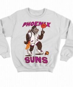 Orange Phoenix Suns Team Mascot T-shirt 3 Orange Phoenix Suns Team Mascot T shirt 4