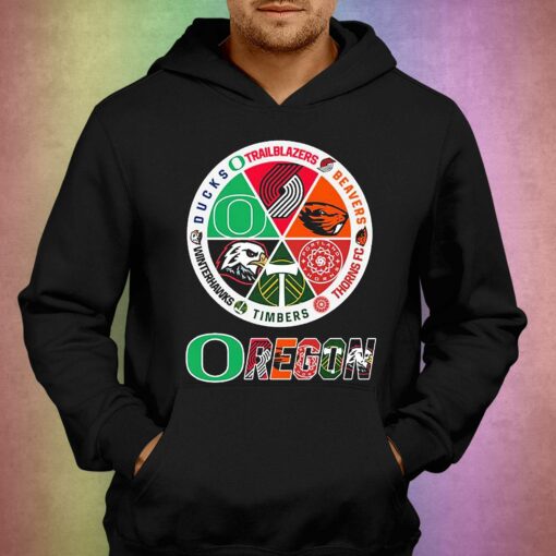 Oregon Sports Teams Shirt Ducks Trailblazers Beavers Thorns Fc Timbers And Winterhawks