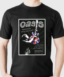 Original Silkscreen Concert Oasis With Ryan Adams And The Cardinals T-shirt
