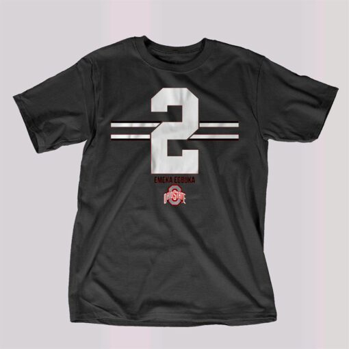 Osu Football Emeka Egbuka 2 Shirt