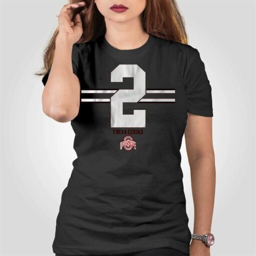 Osu Football Emeka Egbuka 2 Shirt