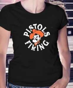 Osu Oklahoma State Pistols Firing Shirt