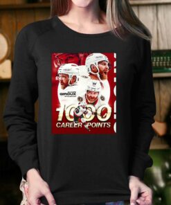 Ottawa Hockey Claude Giroux 1000 Career Nhl Points Shirt 4