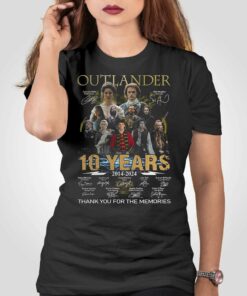 Outlander 10 Years 2014 2024 Memories Shirt Hoodie
