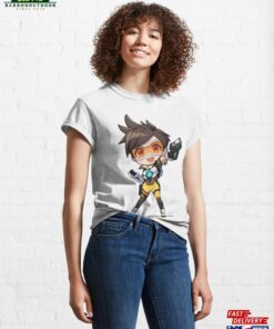 【Overwatch】 Tracer #001 Classic T-Shirt Sweatshirt 【Overwatch】 Tracer #001 Classic T-Shirt Sweatshirt