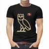 Ovo Scarlet San Francisco 49ers Owl Logo T-shirt