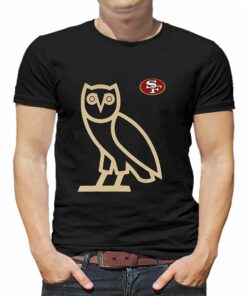 Ovo Scarlet San Francisco 49ers Owl Logo T-shirt