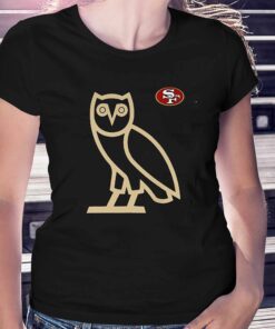 Ovo Scarlet San Francisco 49ers Owl Logo T-shirt