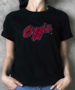 Ozzie Albies Atlanta Text T-shirt