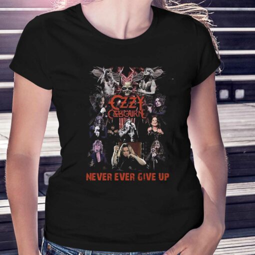 Ozzy Osbourne Never Ever Give Up T-shirt