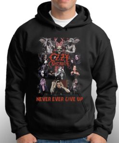Ozzy Osbourne Never Ever Give Up T-shirt 2 Ozzy Osbourne Never Ever Give Up T shirt 3