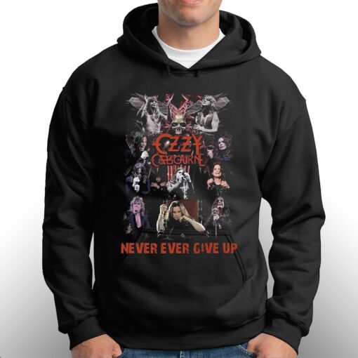 Ozzy Osbourne Never Ever Give Up T-shirt