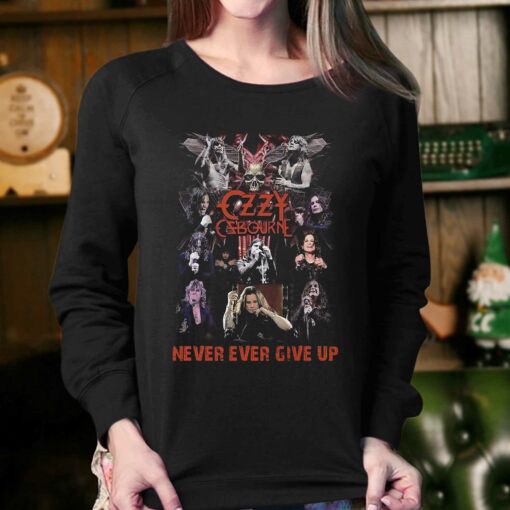 Ozzy Osbourne Never Ever Give Up T-shirt