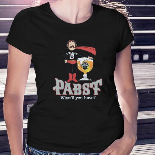 Pabst Cool Blue What’ll You Have T-shirt