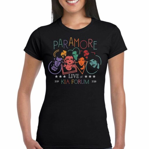 Paramore Live Jul 19 Kia Forum Jul 20 Shirt