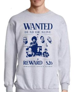 Paramore Wanted Dead Or Alive Reward Shirt 4