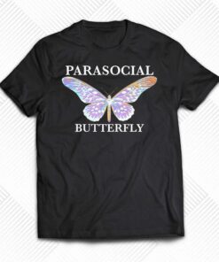 Parasocial Butterfly Shirt Parasocial Butterfly Shirt