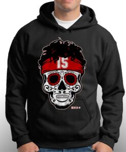 Patrick Mahomes Sugar Skull Shirt 2 Patrick Mahomes Sugar Skull Shirt 3