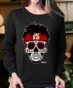 Patrick Mahomes Sugar Skull Shirt 3 Patrick Mahomes Sugar Skull Shirt 4