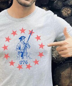 Patriotic 1776 Tshirt 4th Of July Tshirt American And Proud Patriotic 1776 Tshirt 4th Of July Tshirt American And Proud