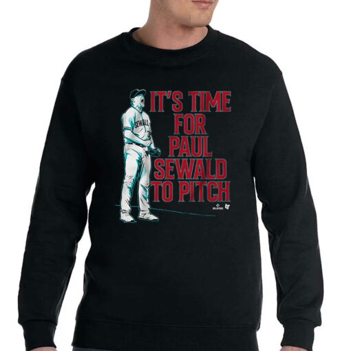 Paul Sewald Scream It’s Time For Paul Sewald To Pitch Shirt