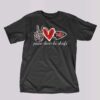 Peace Love Kc Chiefs Unisex T-shirt